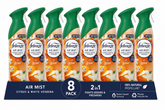 8 X Febreze Air Fresheners 185ml (Scent Options) - Citrus & Verbena