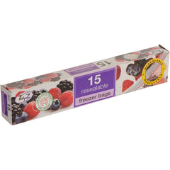 Tidyz 36 x 15's Freezer Bags Resealable - Premium Quality Tissue Online - Product Image