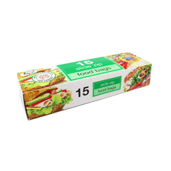Tidyz 36 x 15'S Food Bags Slide Zip - Premium Quality Tissue Online - Product Image