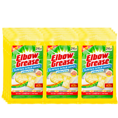 Elbow Grease Surface Scrub Wipes 24pk - Case Of 12 - Premium Quality Tissue Online - Product Image