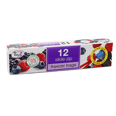 36 x 12'S Slide Zip Freezer Bags - Premium Quality Tissue Online - Product Image