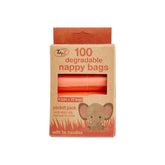 24 X 100'S Nappy Bags Roll Degradable (4rollx 25bags) - Premium Quality Tissue Online - Product Image