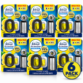 6 x Febreze Bin Freshener Starter Kit Citrus Fresh – Holder + 2 Refills