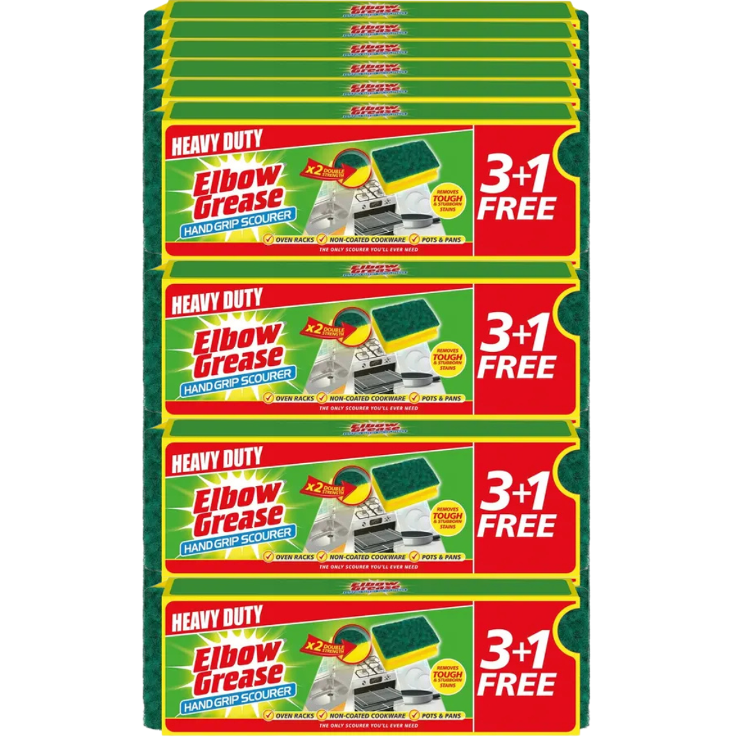 Elbow Grease Kitchen Scourer 4pk - Case Of 24 - Premium Quality Tissue Online - Product Image