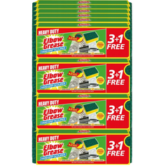 Elbow Grease Kitchen Scourer 4pk - Case Of 24 - Premium Quality Tissue Online - Product Image