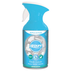 12 x AirPure & Fresh Air Freshener Spray Fresh Linen 250ml - Premium Quality Tissue Online - Product Image