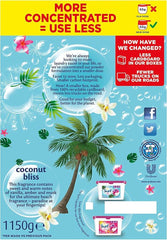 4 × Surf Powder Coconut Bliss – 1.15 kg (23 Washes Each) – Tropical Scent Laundry Detergent Bulk Pack