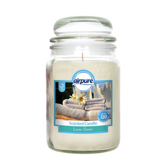 4 x AirPure Scented Candle 510g Linen Room - Premium Quality Tissue Online - Product Image