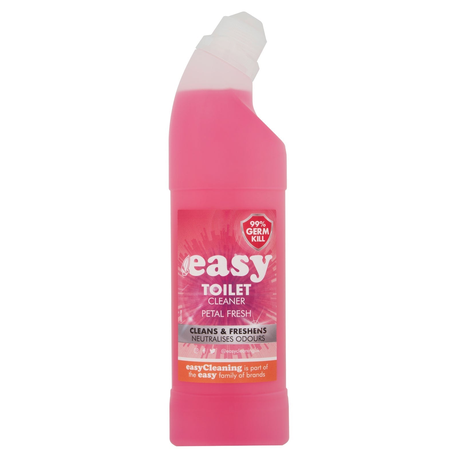 12 x Easy Petal Fresh Toilet Cleaner 750ml - Premium Quality Tissue Online - Product Image