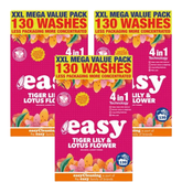 3 x Easy Tiger Lily Laundry Powder 130 Wash 6.5kg