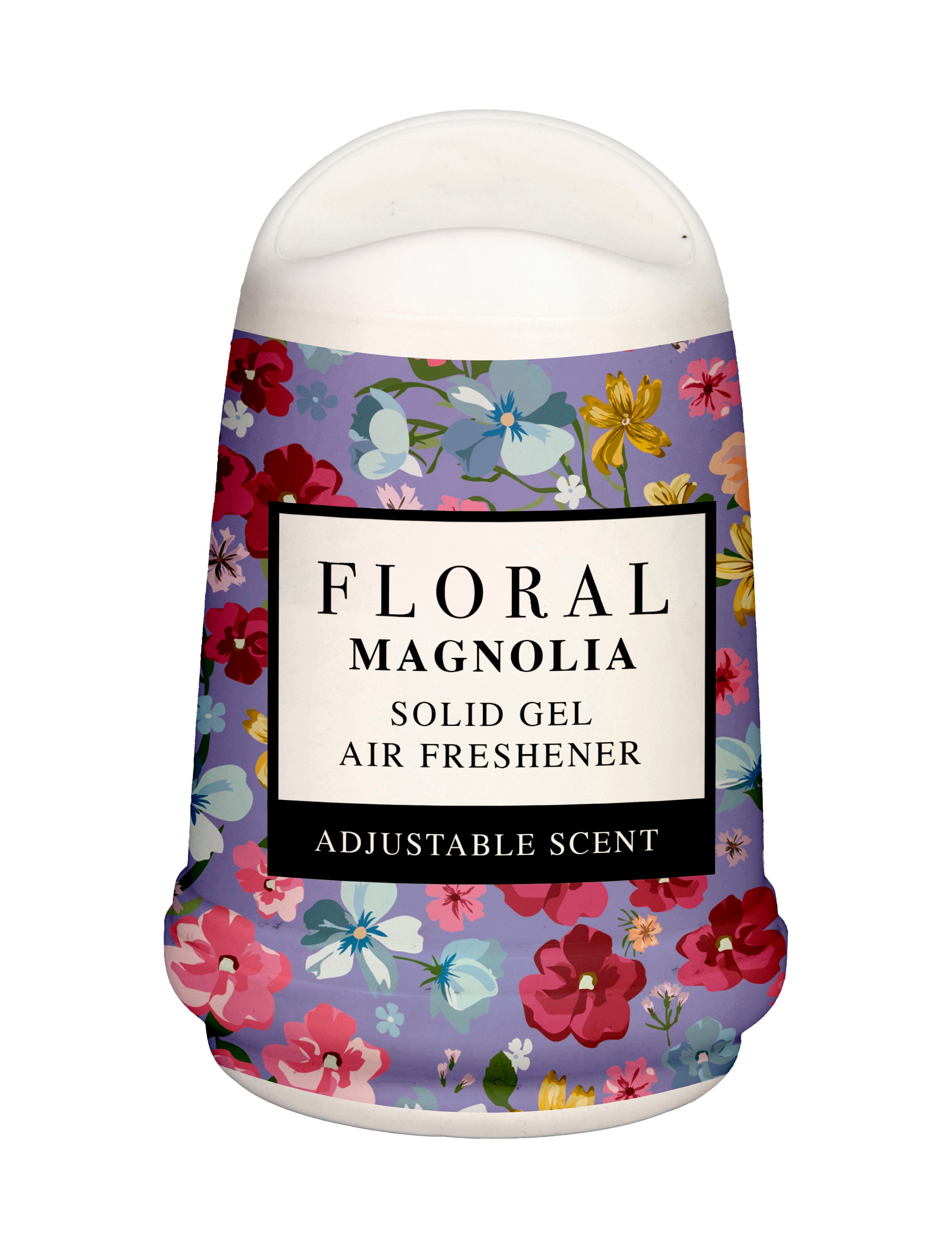 12 x Floral Solid Gel Dome Air Freshener - Magnolia - Premium Quality Tissue Online - Product Image