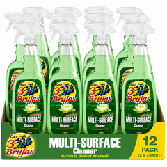 12 x Las 3 Brujas 3 Witches Multi-Surface Cleaner Neutral pH Trigger Spray - 750ml