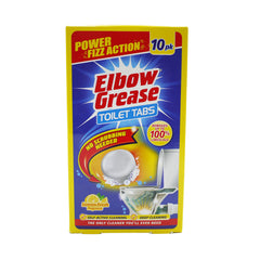 Elbow Grease Toilet Tablets Lemon 30g - Case Of 12 - Premium Quality Tissue Online - Product Image