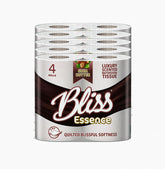 Bliss Luxury Scented Bathroom Tissue Rolls 2Ply Shea Butter 40 Rolls (10 x 4rolls) - Premium Quality Tissue Online - Product Image
