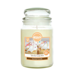 4 x AirPure Scented Candle 510g Vanilla Cupcake - Premium Quality Tissue Online - Product Image