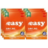 6 x Easy Laundry Powder 13w 3in1 BIO 884g