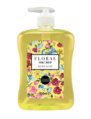 12 x Floral Hand Soap 650ml - Orchid - Premium Quality Tissue Online - Product Image