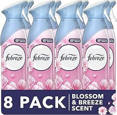 8 x Febreze Air Freshener Blossom Breeze 185ml