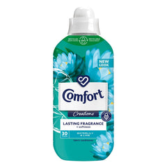 6 X Comfort Creations Fabric Conditioner Waterlily & Lime 30 Washes 900ml