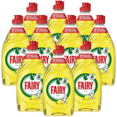 10 X FAIRY LIQUID LEMON 320ML