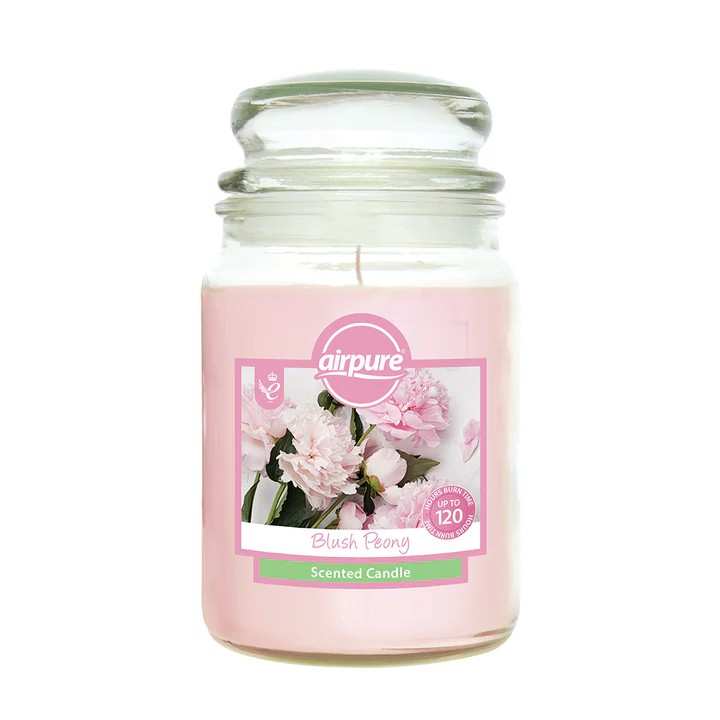 4 x AirPure Scented Candle 510g Blush Peony - Premium Quality Tissue Online - Product Image