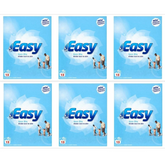 6 x Easy Laundry Powder 13w Non Bio 884g