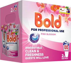 2 × Bold Platinum Pods – Pink Blossom (50 Pods Each, 100 Washes Total)