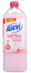 8 x Asevi Soft Pink Hypoallergenic Concentrated Fabric Conditioner 84 Washes