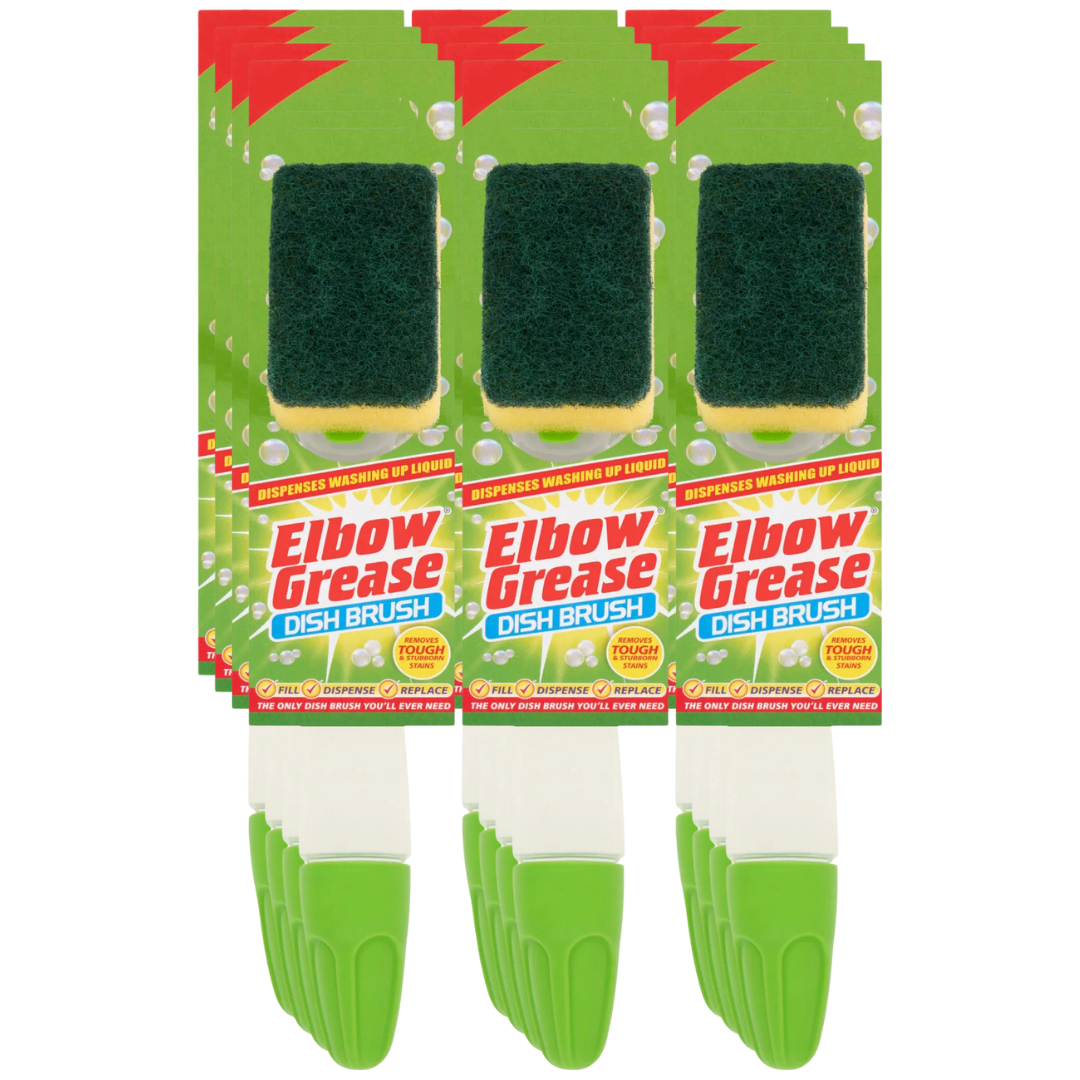 Elbow Grease Dish Brush 1pk - Case Of 12 - Premium Quality Tissue Online - Product Image