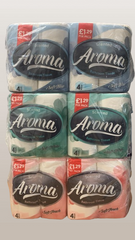 10 x Aroma toilet Rolls 4pk, - Premium Quality Tissue Online - Product Image