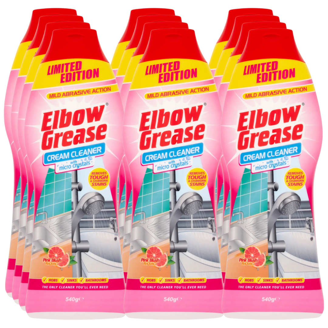 Elbow Grease Pink Cream Cleaner - Case Of 12 - Premium Quality Tissue Online - Product Image