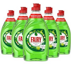 10 x Fairy Washing up Liquid Apple 320ml