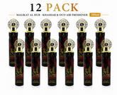 12 x Malikat Al Hub Khashab & Oud Air Freshener Spray 300ml by My Perfumes