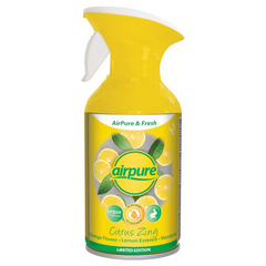 12 xAirPure & Fresh Air Freshener Spray Citrus Zing , 250ml - Premium Quality Tissue Online - Product Image
