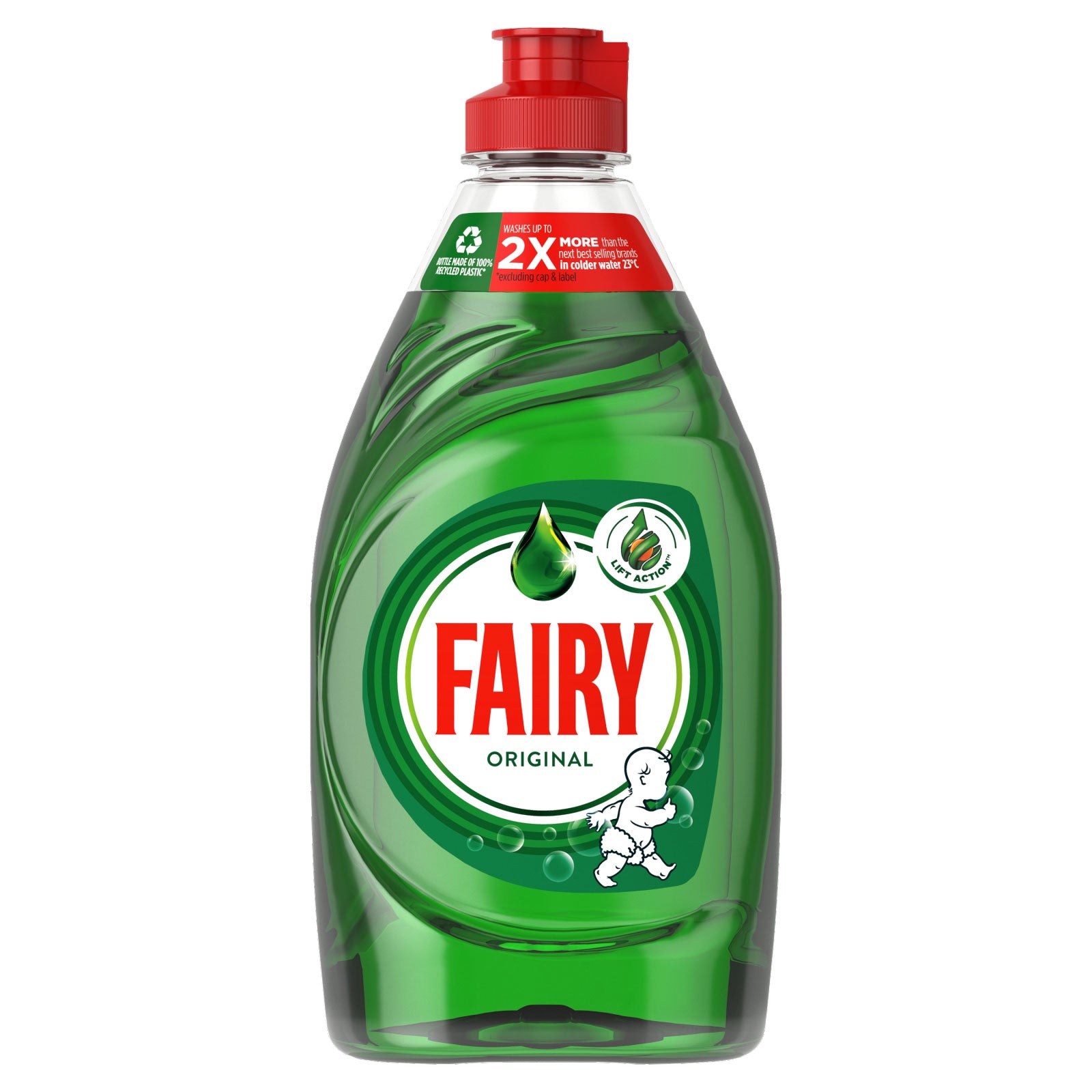Fairy Original Dishwashing Liquid - 10 Pack of 320ml - Premium Quality Tissue Online - Product Image