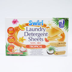14 x Swirl 20 Laundry Tropical Detergent Sheets (83p each)