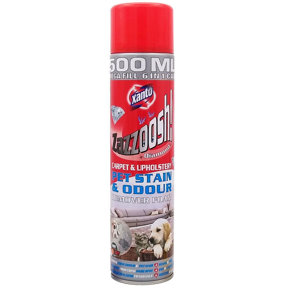 12 x Xanto Vamoosh Pet Stain & Odour Buster Mousse 600ml - Premium Quality Tissue Online - Product Image