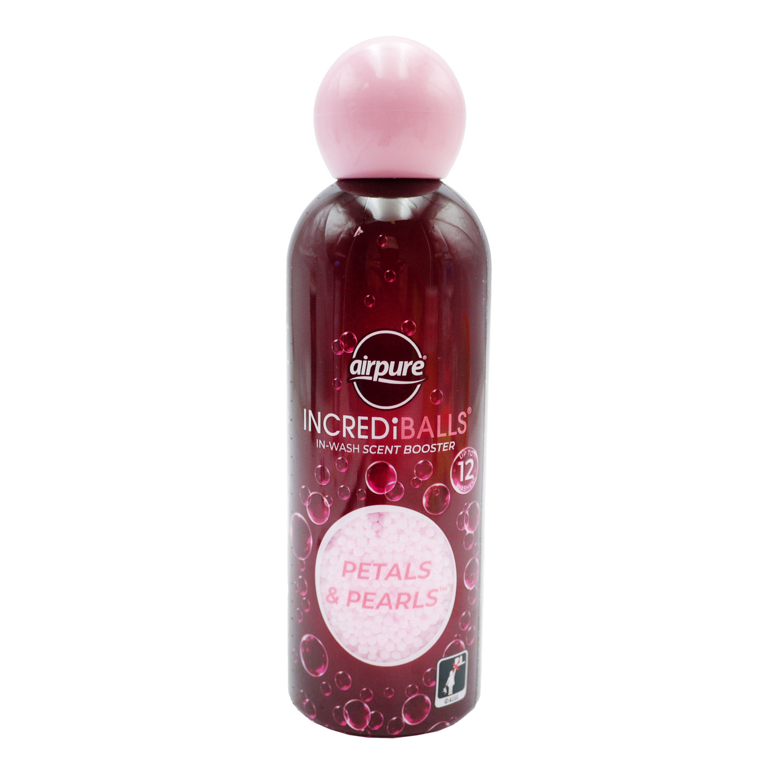 24 x Airpure INCREDiBALLS® In-Wash Scent Booster - Petals & Pearls 128g - Premium Quality Tissue Online - Product Image