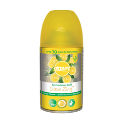 12 x Airpure Air Freshener Auto Refill 250ml Citrus Zing - Premium Quality Tissue Online - Product Image