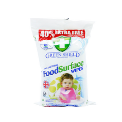 Green Shield Food Surface Wipes 70 Wipes 12 Packs - Premium Quality Tissue Online - Product Image
