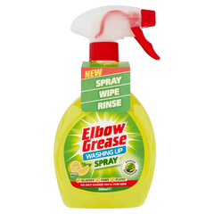 Elbow Grease Washing up Spray 500ml - Case Of 12 - Premium Quality Tissue Online - Product Image