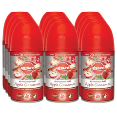12 x Airpure Air Freshener Auto Refill 250ml Apple Cinnamon - Premium Quality Tissue Online - Product Image