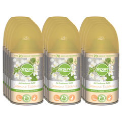 12 x Airpure Air Freshener Auto Refill 250ml Jasmine Essence - Premium Quality Tissue Online - Product Image