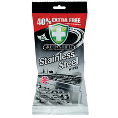 Green Shield Stainless Steel 70 Wipes 12 Pack - Premium Quality Tissue Online - Product Image