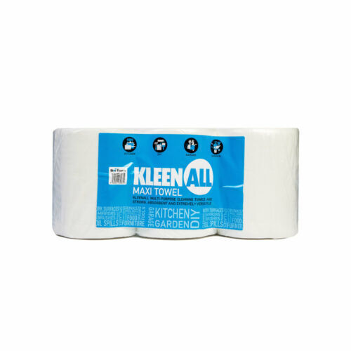 Kleen All White Wiper Paper Towel Kitchen Roll 2 ply (1x6) K-ALL - Premium Quality Tissue Online - Product Image