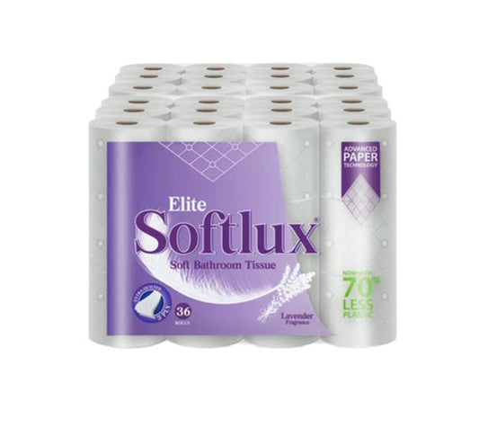 Pallet Deal: 70 x 36 Rolls Softlux Quilted 3 Ply Lavender Scented Toilet Tissue