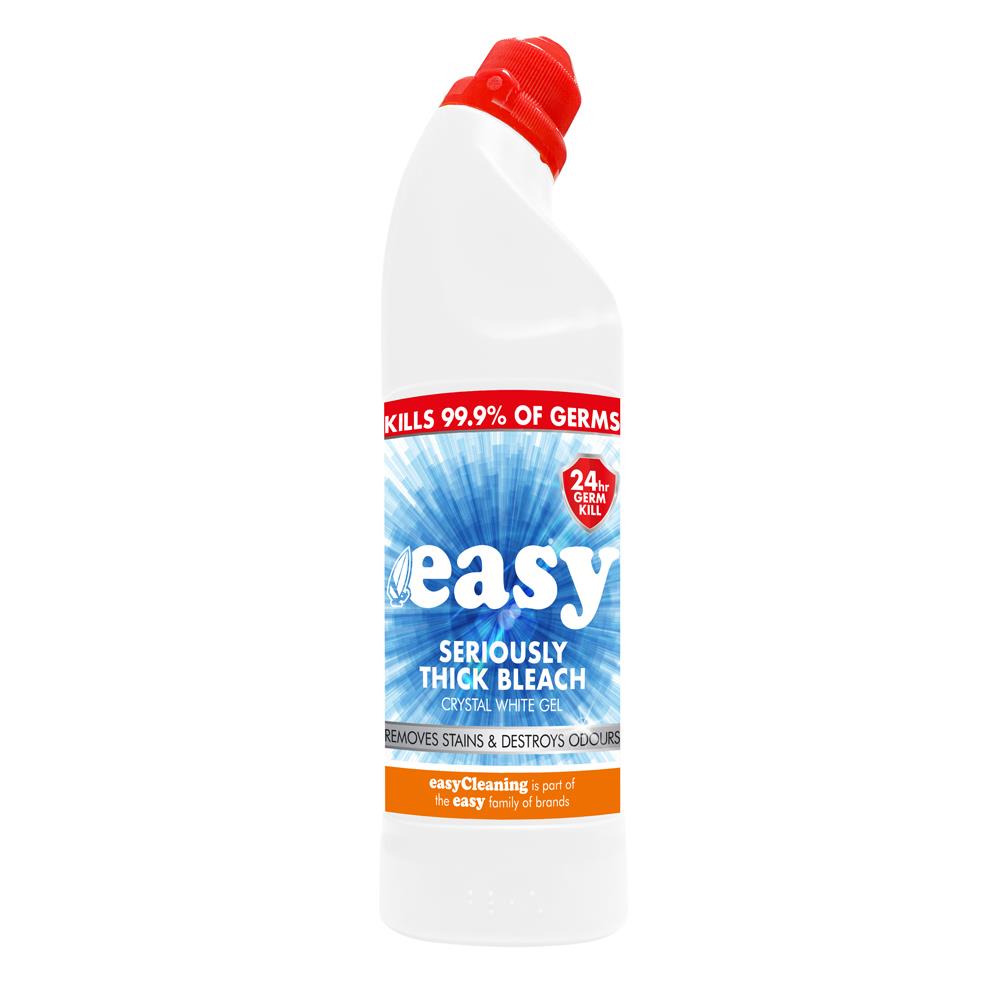 12 x Easy Seriously Thick Bleach Sparkling White (750ml)