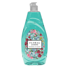  8 x Floral Washing Up Liquid 709ml -  Jasmine - Premium Quality Tissue Online - Product Image