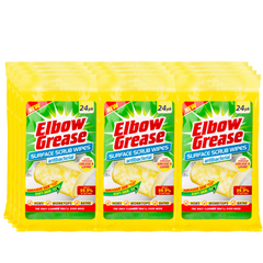 Elbow Grease Surface Scrub Wipes 24pk - Case Of 12