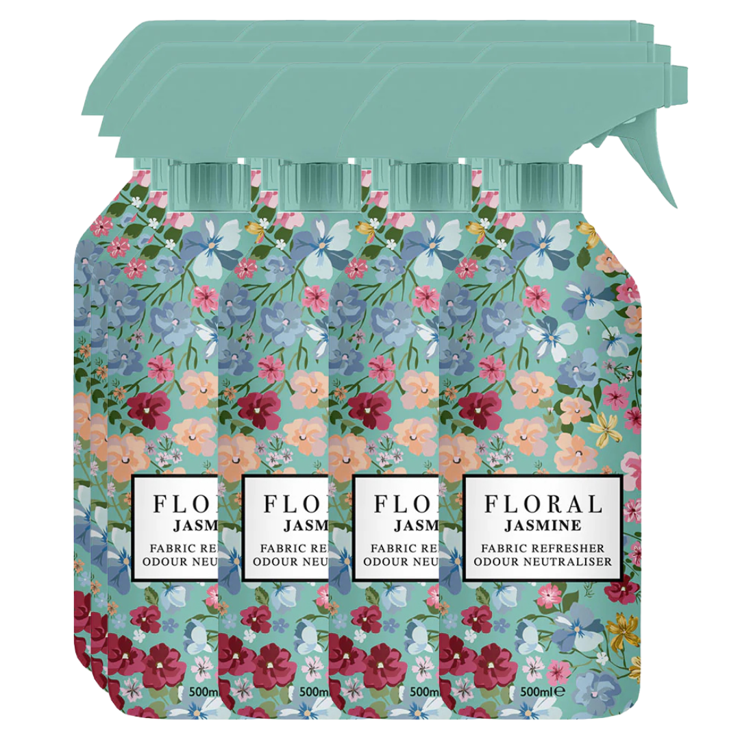 12 x Floral Fabric Refresher Jasmine 500ml